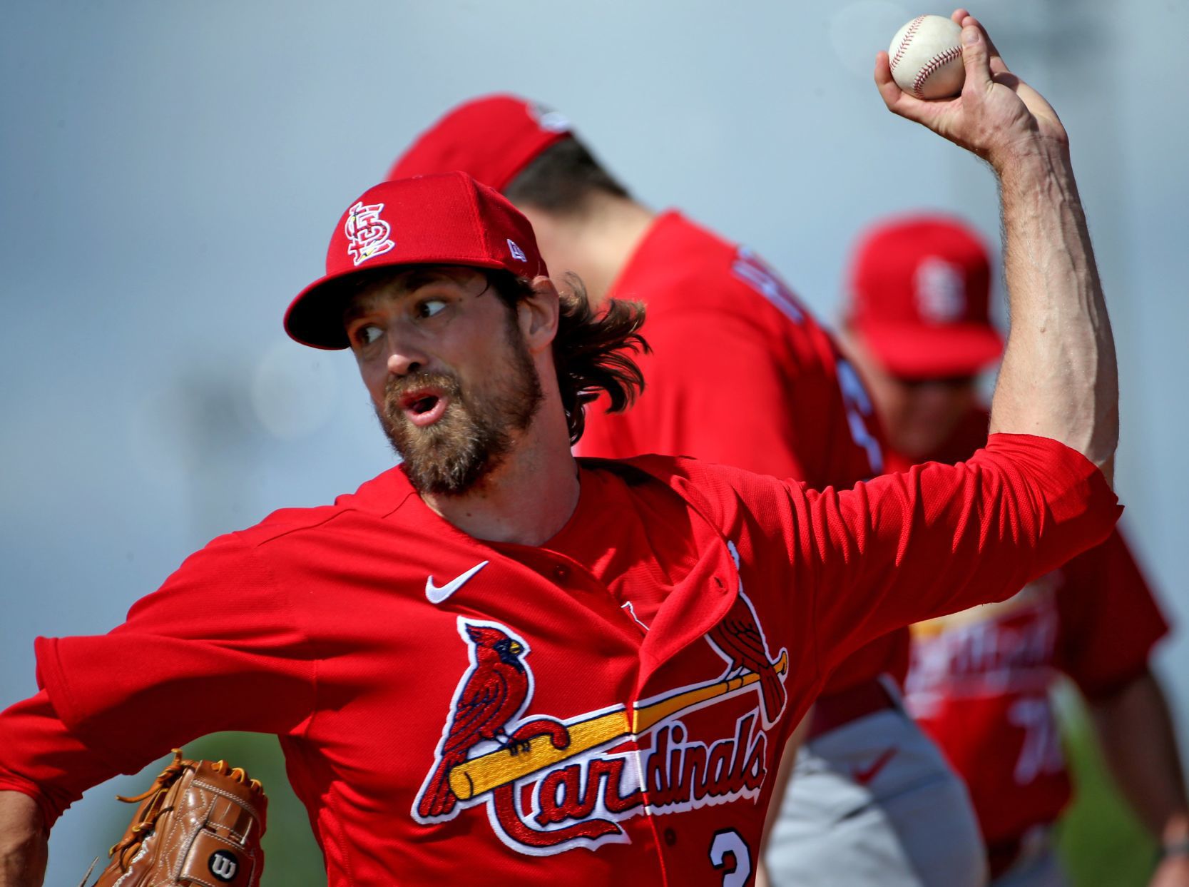 First official workout of Cardinals spring training